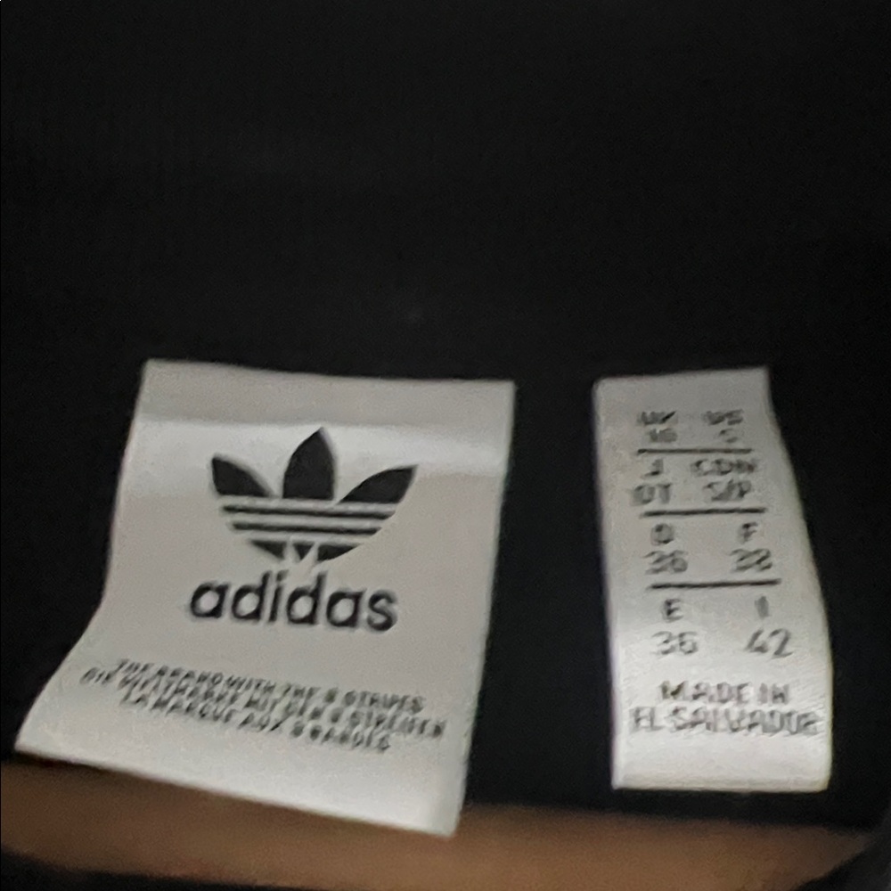 Adidas Men's Crewneck Sweater in Black and White - Picture 2 of 3